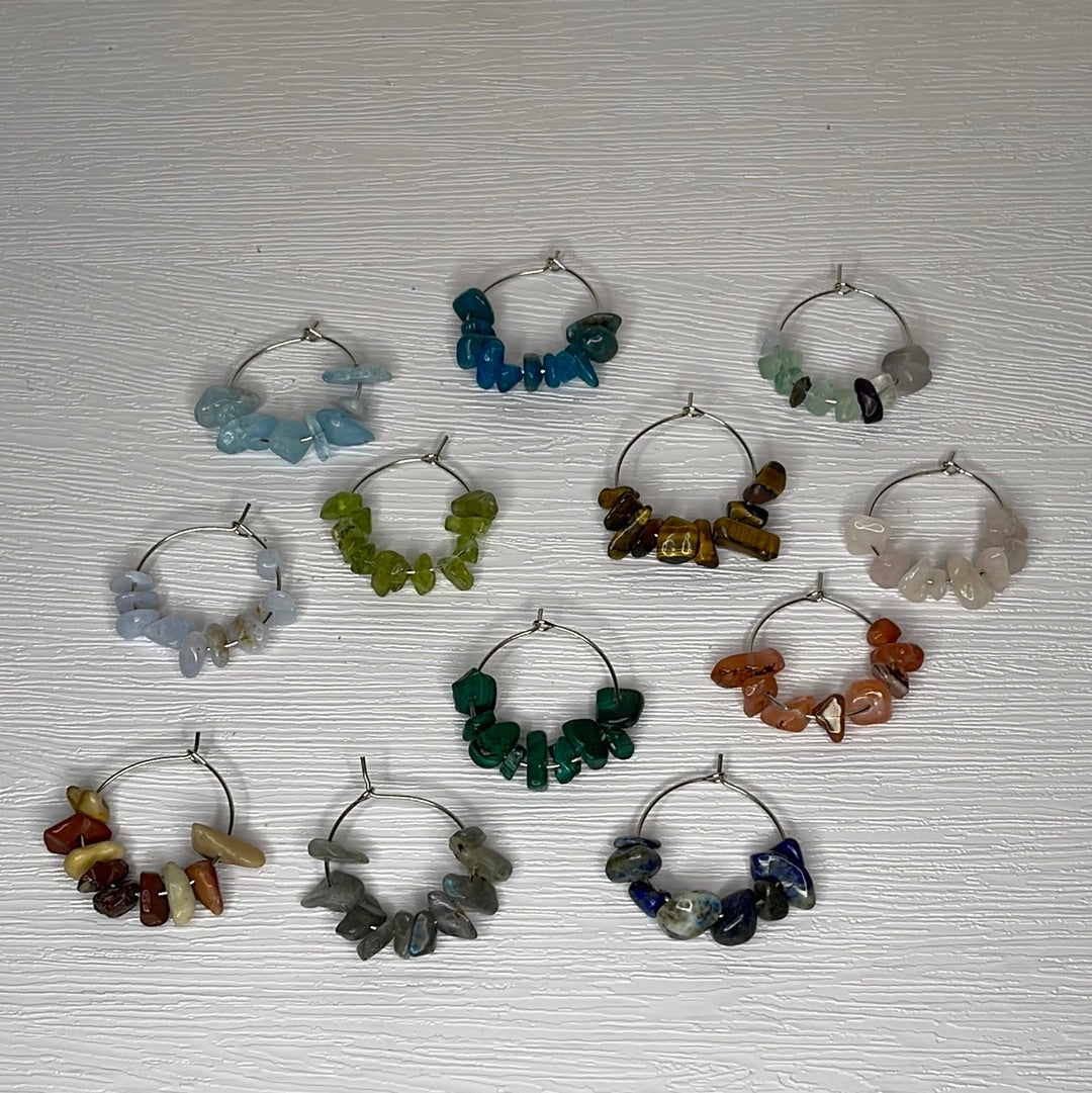 Crystal Wine Charms